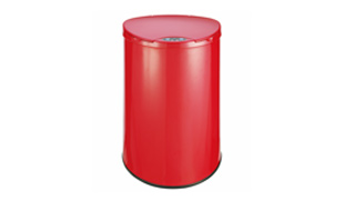 BRILLIANT SERIES RED TRASH CAN