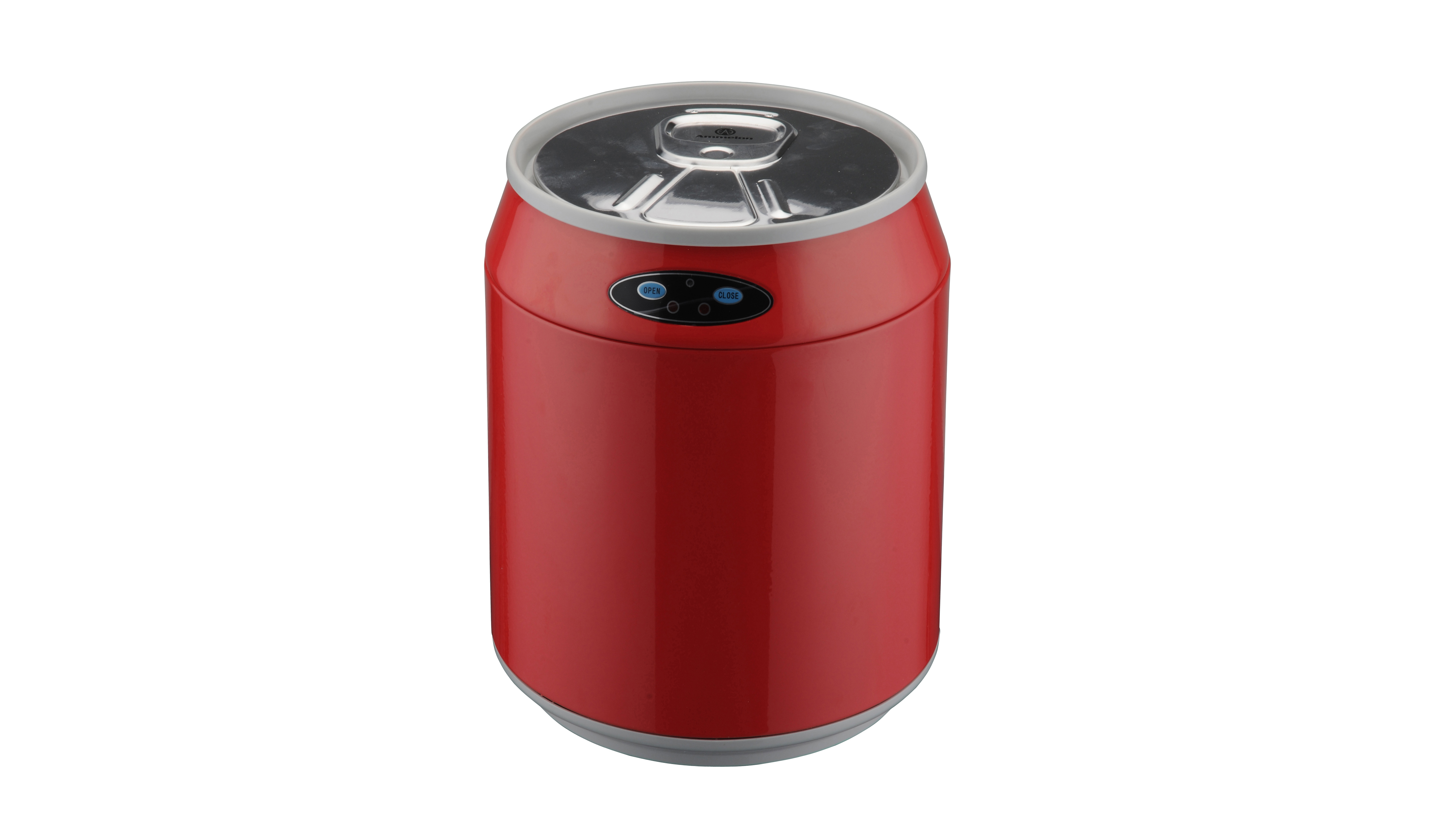 易拉罐红色卫生筒 6L